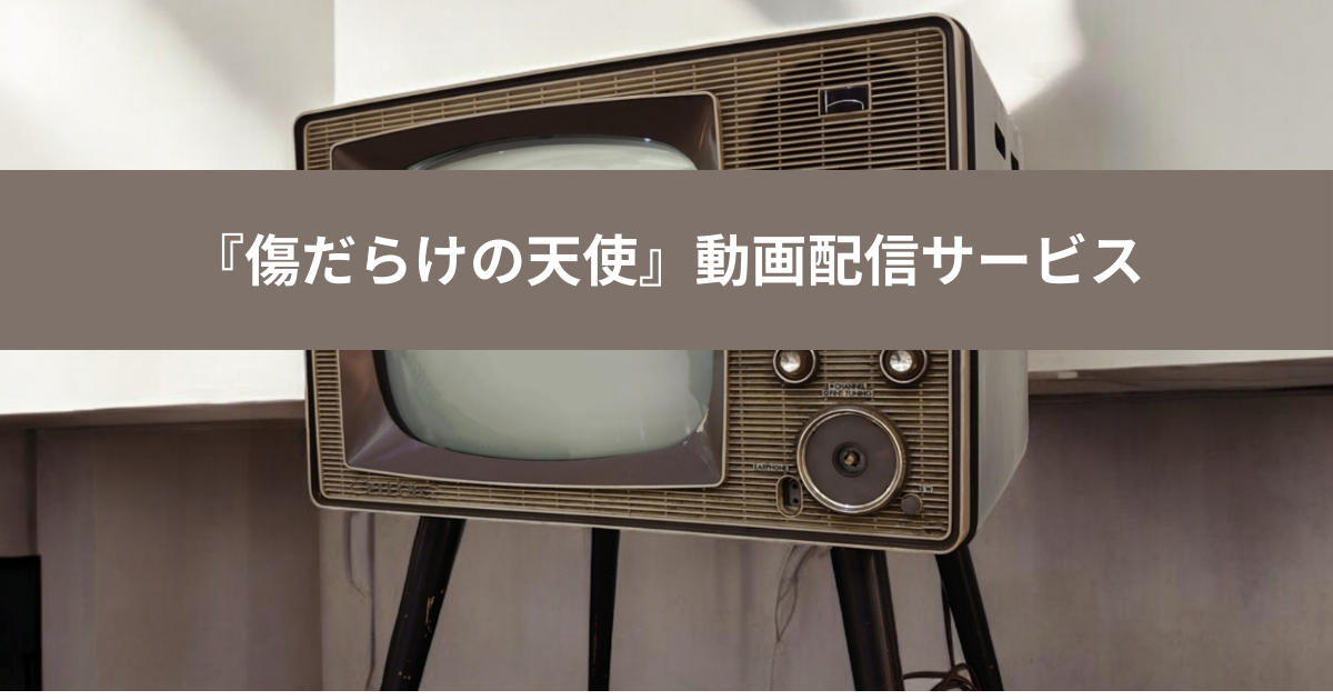 傷だらけの天使の動画の画像